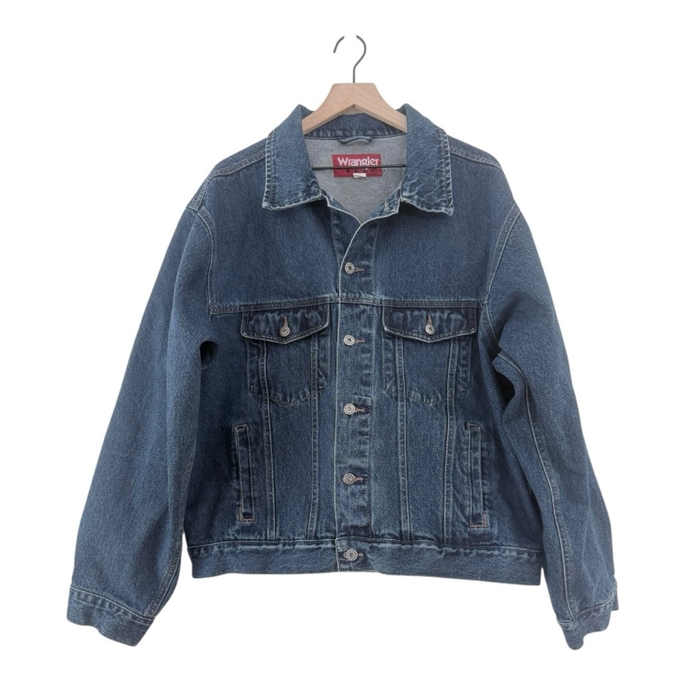 Vintage Wrangler Hero Classic Denim Jacket – Men’s 2X